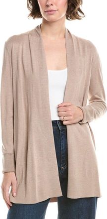 Forté Cashmere Easy Silk & Cashmere-Blend Cardigan