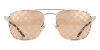 Gucci GG1881S 004 Mens Sunglasses Silver Size 54