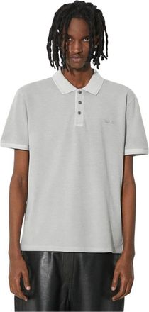 Woolrich Tops, Heren, Grijs, L, Katoen, Mackinack Polo