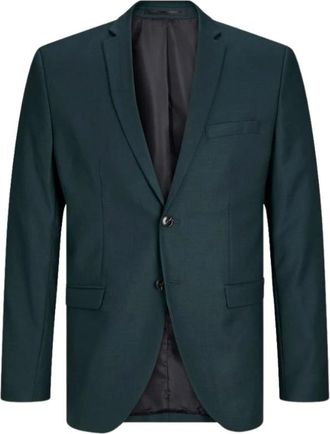 Jack & Jones Jack & Jones, Blazers, male, Green, Size: S Solaris Blazer for Men