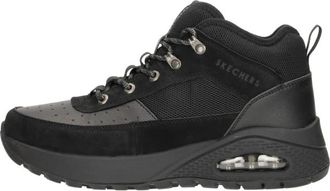 Skechers Uno Rugged - Heren - Sneakers - Zwart - 41 EU - Leer - Schoenen