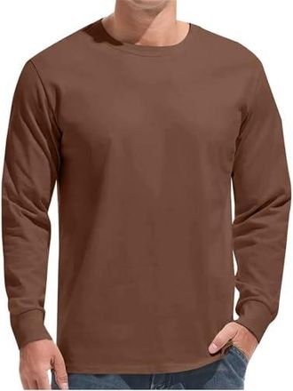 T-shirt à Manches Longues Oversize - Marron Foncé - FEMME | H&M FR