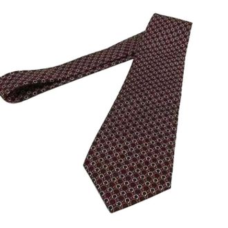 Ferragamo Pre-owned Accessories, male, Multicolor, Size: ONE SIZE Pre-owned Gancini Cravat