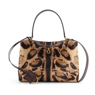 Balenciaga Rodeo Handtas Small - Dames - Tassen - Bruin - Maat: ONE Size Leer