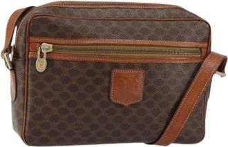 Celine Pre-owned Cross Body Bags, female, Brown, Size: ONE SIZE Pre-owned Plastic Crossbody Bag