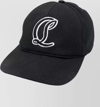 Christian Louboutin cotton baseball cap