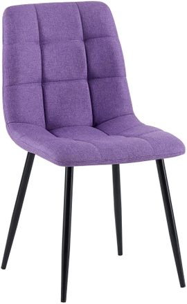 Clp Silla De Comedor Antibes De Tela Lila