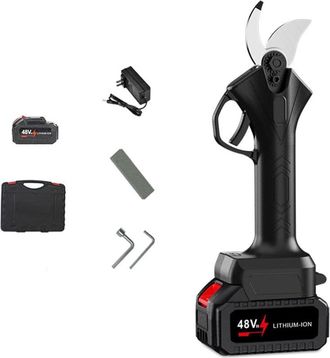 OEM Tijeras De Podar Inal&aacute;mbricas, El&eacute;ctricas, Di&aacute;metro De Corte De 35 Mm, Para Jard&iacute;n, Ramas Gruesas, Huerto Con Bater&iacute;a Extra&iacute;ble, Herramientas De Poda 