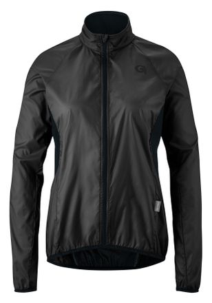 Gonso Fahrradjacke GONSO Scrivia, Damen, Gr. 34, schwarz, 100% Polyester, Jacken Fahrradjacke, Extra leicht, 100% winddicht