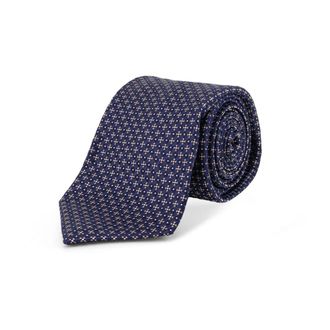 Kiton Ciro Paone Tie - male - Kiton - Ties - Blue - ONE SIZE - Accessories