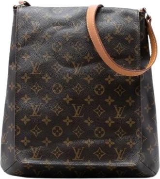 Louis Vuitton Pre-owned Musette Salsa - Dames - Vintage Schoudertas - Bruin - ONE Size - Vintage