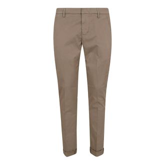Dondup Slim-fit Trousers, male, Brown, Size: W31 Gaubert Slim-fit Trousers