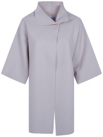 Harris Wharf London Coat Main Feature Kimono Mantle