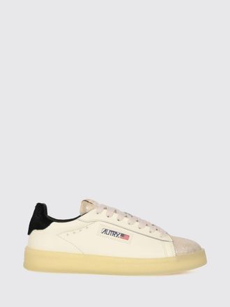 Autry Sneakers Dallas Low in pelle di vitello bicolore con caviglia low-top imbottita
