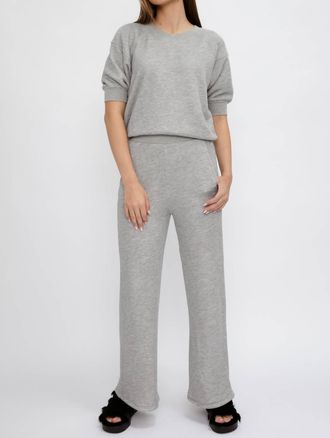 NSF Delilah A-Line Pant In Heather Grey