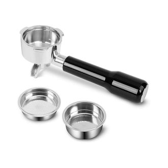 OEM Portafiltro De Acero Inoxidable De 51 Mm Con 2 Boquillas Para M&aacute;quinas De Espresso Donlim Y Casabrews Cm5418, 3700 Essential