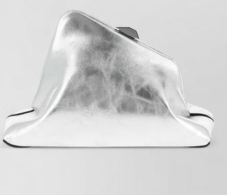 The Attico leather clutch bag