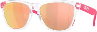 Oakley OO9245 FROGSKINS Asian Fit Polarized 9245F1 Mens Sunglasses Clear Size 54