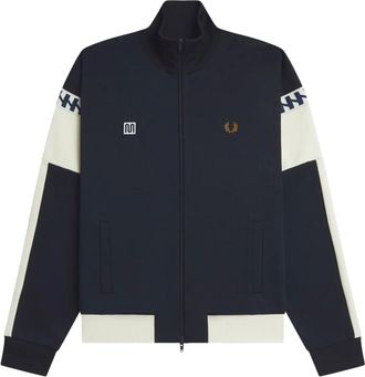 Fred Perry Hombre, Sudaderas, Azul, Talla: XL