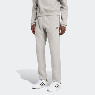 adidas Sporthose ADIDAS ORIGINALS ESS PT, Damen, Gr. XXL, N-Gr, grau (medium grau heather), Obermaterial: 100% Baumwolle, Hosen Sporthose