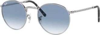 Ray-Ban Sunglasses, unisex, Gray, 53 MM, New Round Sunglasses