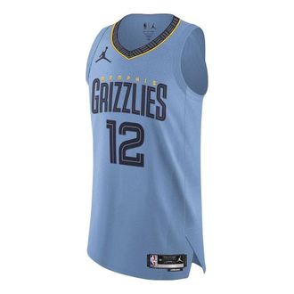Air Jordan Ja Morant Grizzlies Statement Edition 2020 Jordan NBA Swingman Jersey Blue DQ0150-422