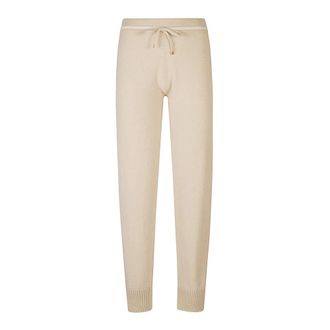 Eleventy Pantalone Maglia Tipping - - Trousers - Donna - Beige - S