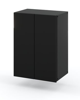 OEM Armario De Ba&ntilde;o Negro Suspendido De 40 Cm, Columna De Ba&ntilde;o, Muebles De Ba&ntilde;o