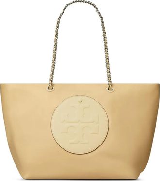 Tory Burch Borsa tote Ella con catena - Toni neutri