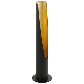Eglo Eglo L&aacute;mpara De Mesa Barbotto Negro Y Dorado 5w 39,5 Cm