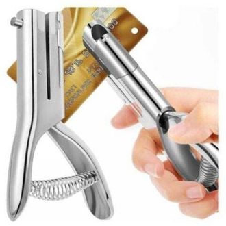 OEM Perforadora, Perforadora De Papel, Perforadoras De Alta Resistencia, Perforadora De Papel, Perforadora Port&aacute;til De Agujeros Largos - Crezuo