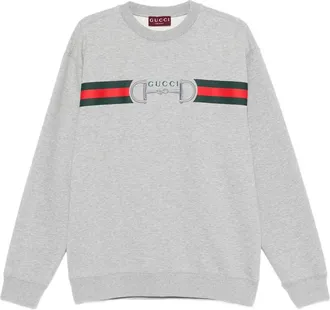 Gucci Stripe Logo Sweatshirt