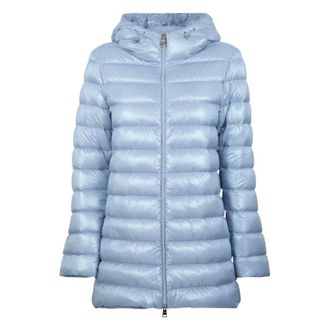Herno Resort A-shape Jas - Dames - Mantels - Blauw - Maat: L Nylon