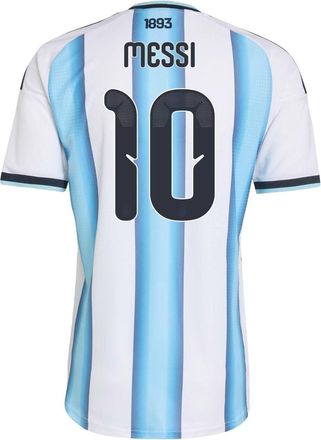 adidas Lionel Messi Argentina 2026 Home Authentic Jersey Asia Sizing White Icey Blue Light Blue KH3934