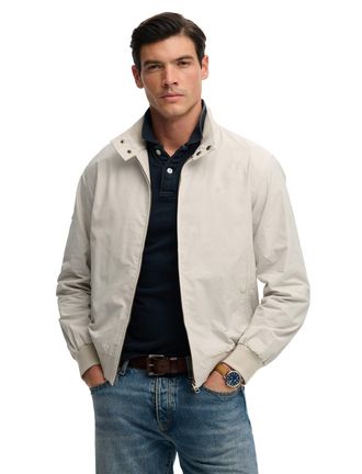 Superdry Tussenjas Superdry effen grijs