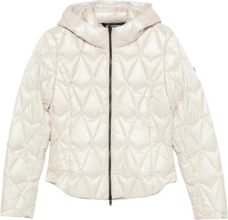 Moose Knuckles Lichtgewicht Iceberg Quilt Down Jas - Dames - Winterjassen - Beige - L - Nylon - Jassen
