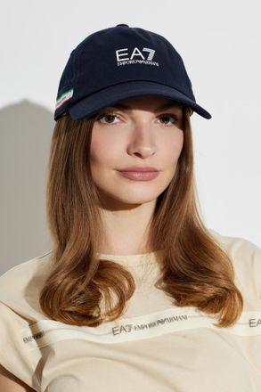 Emporio Armani Baseball Cap, Unisex, Navy Blue