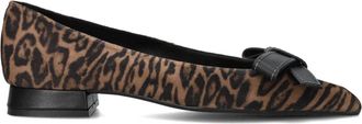 Lodi Taupe Ballerina Flats - Dames - Ballerinas - Bruin - 39 EU - Schoenen