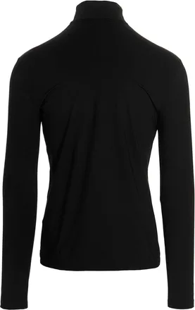 VTMNTS Logo Stretch Lycra Sweater - Black
