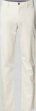 Tommy Hilfiger Stoffhose mit französischen Eingrifftaschen in Kitt, Größe 36/32