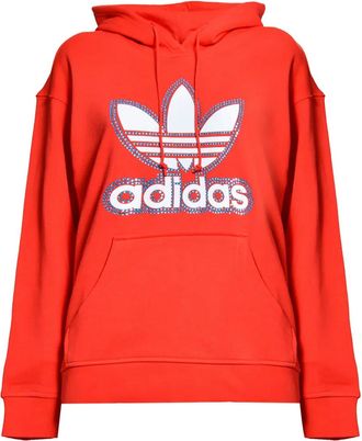 Caban Romantic x Caban Romantic Felpa con cappuccio e logo - Arancione