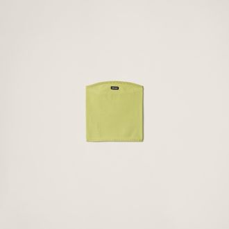 Miu Miu Viscose Top, Woman, Pistachio Green, Size 36