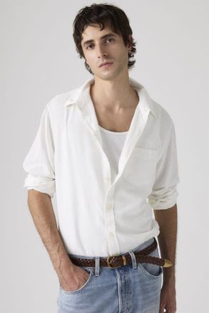 Levi's Camisa Sunset Pocket Standard Fit - Hombre - 2XL - Blanco / Bright White Plus