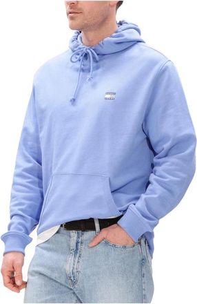 Tommy Jeans Hoodies & sweatvesten, Heren, Blauw, XL, Katoen, TJM REG Badge Hoodie EXT