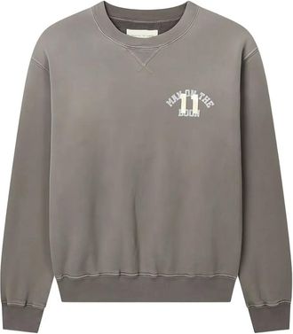 Man On The Boon. logo-print sweatshirt - men - Cotton - S - Grey