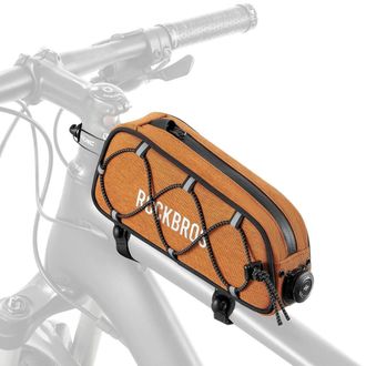OEM Bolsa Para Bicicleta Rockbros 30120045004 Road To Sky Para El Tubo Superior Del Cuadro, Impermeable, 0,7 L - Naranja