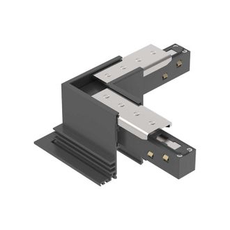 Ideal Lux Connettore Incasso Orizzontale Elettrificato On-Off Ego Alluminio Nero