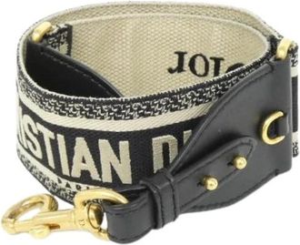 Dior Pre-owned Diorcamp Canvas Strap - Dames - Vintage Accessoires - Zwart - ONE Size - Vintage