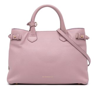 Burberry Banner Medium Leren Tote
