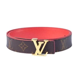 Louis Vuitton Pre-owned Belts, female, Brown, Size: ONE SIZE Pre-owned Monogram Reversible Belt
